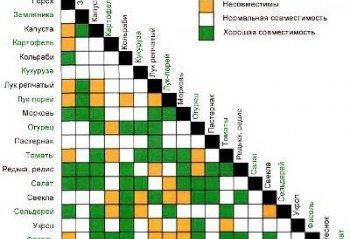 Таблица совместимости